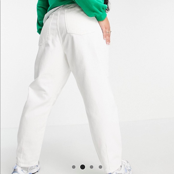 ASOS Jeans White 20 NWT by Noisy May Curve New With Tag White Jeans Denim - Picture 4 of 6